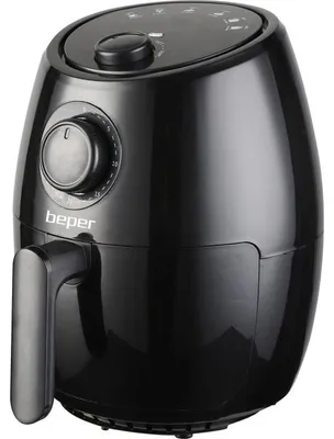 Obrázok produktu pre Bezolejová fritéza Beper AirFryer P101FRI001, 1000 W, 2 l, čierna