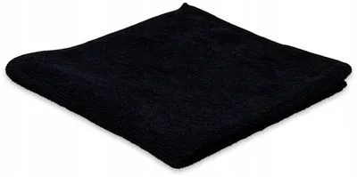 Produktbild von Mikrofaser Tuch schwarz 40x40cm 290g/m² für Auto