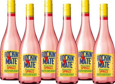Produktbild von ROCKIN´MATE Sprizz Wassermelone (6x0,75l)