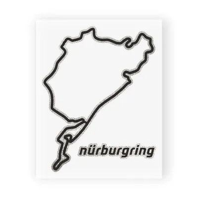 Obrázok produktu pre Nálepka okruh Nurburgring 10x12 cm