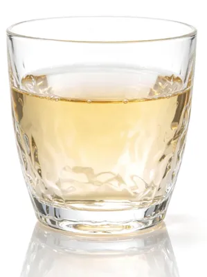 Productafbeelding van Drinkglazen - Set van 6 herbruikbare acrylbekers - Voor water, bier, thee en sap - 300 ml - Transparant