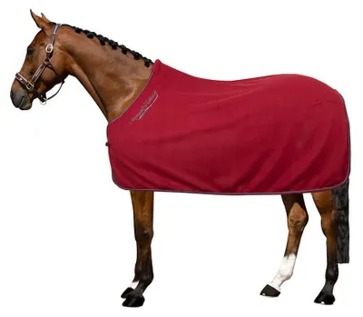 Immagine prodotto di Coperta da sella Imperiale Riding, taglia 215 - Coperta in pile IRHClassic - colore rosso