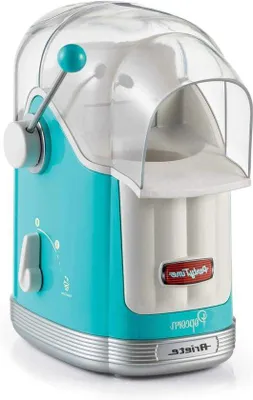 Immagine prodotto di Macchina per popcorn blu da 1100 W in stile retrò