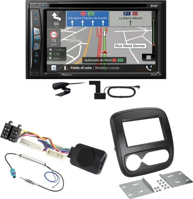 Produktbild von Pioneer AVIC-Z730DAB DAB+ MP3 Navigation Bluetooth Einbauset für Nissan NV300