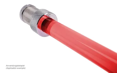 Produktbild von HardTube 13/10mm Borosilikatglas (transparent, 60 cm)