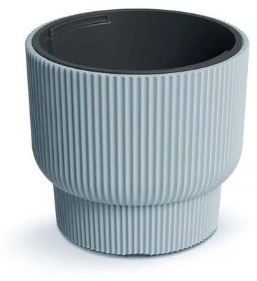 Produktbild von Blumentopf Milly für Innen- und Außenbereich Pflanzgefäß Pflanzentopf Rund Kunststoff 395 mm Farbe hellGrau