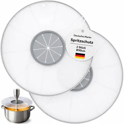 Produktbild von Spritzschutzdeckel 2er Set Spritzschutz Schutzdeckel für Mixer Rührschüssel
