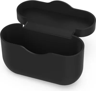 Produktbild von subtel Tasche kompatibel mit Sony WF-1000XM3 Schutzhülle Tasche Flip Cover Case Etui schwarz