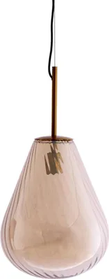Obrázok produktu pre Light & Living - závesná lampa - Leona - bronz - sklo - Ø 33cm - E27 - 2994818