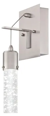 Produktbild von LED Wandleuchte Cava Nickel Einflammig