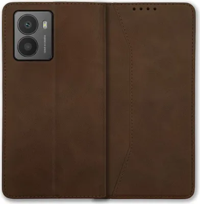 Produktbild von Bookstyle 'Premium' Schutzhülle Klapphülle Schutztasche Etui Cover für HMD Fusion - Braun