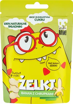 Produktbild von Be Raw! Vegane Bananen-Gelees mit Crisp 35g