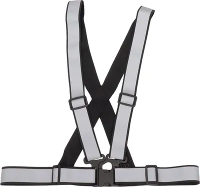 Produktbild von Reflektierende Sicherheitsweste Schwarz AMIO-03938 für maximale Sichtbarkeit
