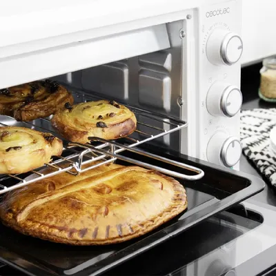 Zdjęcie produktu dla Cecotec Bake&Toast 2600, 26 l, Biały, Blat, obrotowy, Szkło, 1500 W
