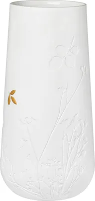 Produktbild von Räder PG Goldblatt Vase groß,Blatt D.12cm, H.25cm