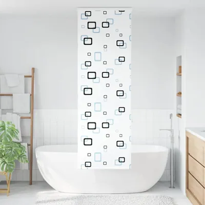 Produktbild von vidaXL Duschrollo mit Kassette 80x240 cm Stoffbreite 76 cm