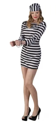 Produktbild von Prisoner Sträflingskostüm für Damen
