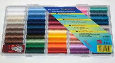 Produktbild von Alzetta Multi Nähgarn-Set 50 Farben
