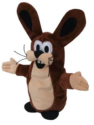 Produktbild von Handpuppe Der kleine Maulwurf Hase 37 cm Braun, 27907A