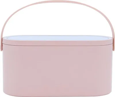 Obrázek produktu pro INF Přenosné LED kosmetické zrcátko se světlem Růžový