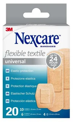 Produktbild von Nexcare 7100226966, Sortiert, Beige, 20 Stück(e)