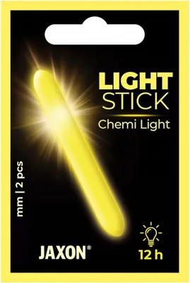 Obrázek produktu pro Chemický světlík Jaxon 4 mm x 39 mm 2 ks,