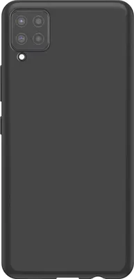 Productafbeelding van Jaym, Premium hoesje met zachte textuur, voor de Samsung Galaxy A42 5G, zwart