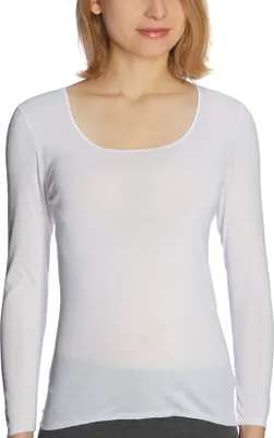 Immagine prodotto di Schiesser Original Classics Luxury Shirt manica lunga collo rotondo Uni White 200765/100, taglia: Xxl