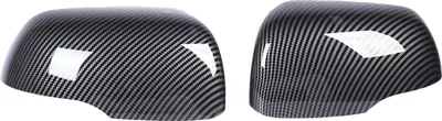 Immagine prodotto di Calotta dello specchietto retrovisore laterale in stile fibra di carbonio, protezione resistente, look elegante, ricambio per Picanto 2012-2017