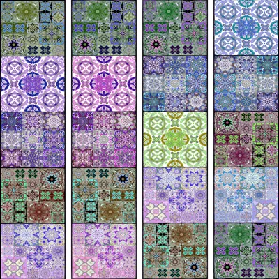 Produktbild von PURO TAPETE - Realistische Tapete ohne Rapport und Versatz 10m Vlies Tapetenrolle Wandtapete modern design Fototapete - Orient Ornament f-C-0013-j-c