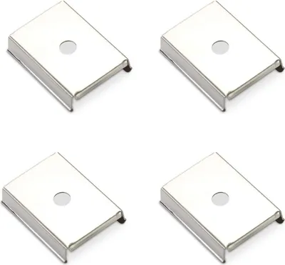 Produktbild von 4 x Montageklammern für LED Profil-43 Klammer Befestigung Befestigungsmaterial Befestigungsclips Aluprofil Profilleiste Aufbauprofil von SOTECH