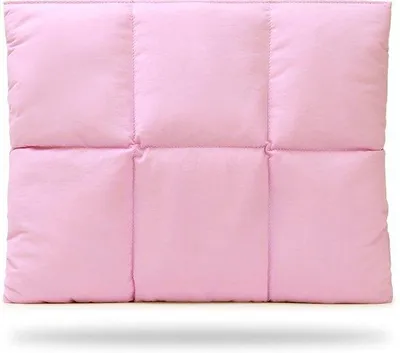 Immagine prodotto di Borsa per laptop da donna - Borsa a portafoglio per ufficio - Custodia per laptop comoda e morbida - Borsa a portafoglio imbottita con fodera in schiuma - Custodia per laptop da 13 e 14 pollici - Resistente agli urti - Antigraffio - Impermeabile - Custodia impermeabile per laptop - rosa