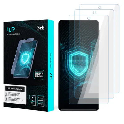 Produktbild von 3mk Display Schutzfolie 1UP für Motorola Edge 30 Pro transparent Gaming (3 Stück)