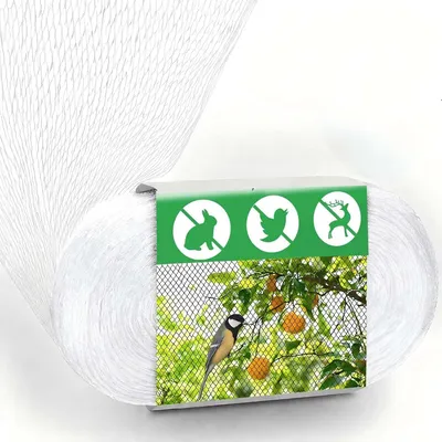 Produktbild von Vogelnetz 6 x 10 m, feinmaschig, für Balkon, Schutz vor Vögeln