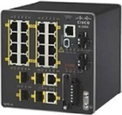 Obrázek produktu pro Cisco IE-2000-16TC-B, Řízený, L2, Fast Ethernet (10/100), Plně duplexní režim