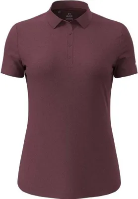 Imagen del producto de Camiseta polo de manga corta Under Armour Golf Playoff para mujer, color morado, talla M