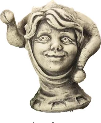 Immagine prodotto di Bellissimo Till Eulenspiegel in pietra fusa resistente al gelo e alle intemperie 19-80012