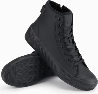 Produktbild von Ombre Sneaker mit hohem Schaft und Reißverschluss schwarz 41