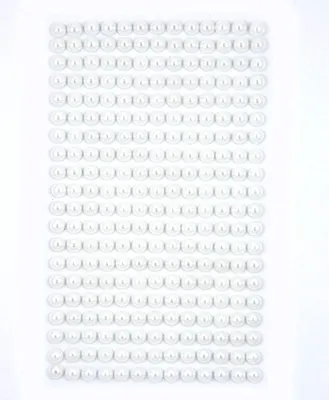 Produktbild von Selbstklebende Perlen 6mm 260Stück Off White