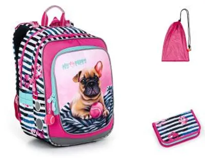 Produktbild von Schulrucksack-Set, 3-tlg. ENDY 22005 SET MEDIUM