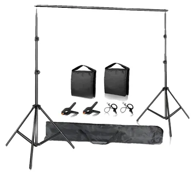 Imagen del producto de Soporte de fondo, uso versátil, diseño portátil. Nuevo modelo: Sandbag-a, 2600X3000mm-a