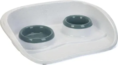 Produktbild von Stefanplast Dinerset 2 Näpfe hellblau 13 und 14 cm