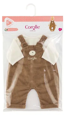 Produktbild von Corolle Puppenkleidung Overall und T-Shirt für 42cm Puppe - weiches Outfit