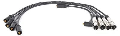 Imagen del producto de Kit de cables de bujía BOSCH, producto de alta calidad y experiencia en el mercado de repuestos, compatible con, entre otros, el modelo AUDI A4
