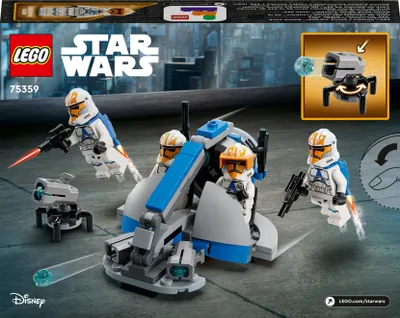 Obrázek produktu pro LEGO Star Wars Bitevní balíček klonovaného vojáka Ahsoky z 332. legie, Sada na stavění, 6 rok/roky, Plast, 108 kusů, 135 g