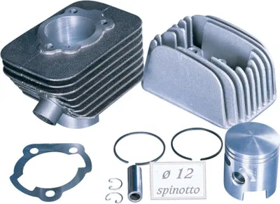 Obrázek produktu pro Sada válců Polini šedá litina sport 63cc 12mm pístní čep pro Piaggio Ciao