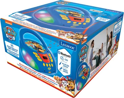 Zdjęcie produktu dla Lexibook RCD109PA, Wielobarwny, Przenośny odtwarzacz CD