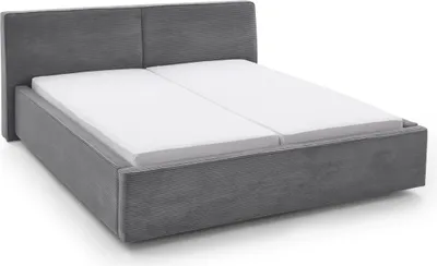 Produktbild von Meise Möbel Magnum Polsterbett inkl. Bettkasten Holzfuß schwarz