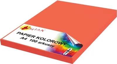 Image de Papier couleur A4 120g rouge framboise 100 feuilles