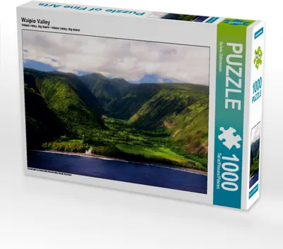 Produktbild von CALVENDO Puzzle Waipio Valley 1000 Teile Puzzle quer | 1000 Teile Lege-Größe 64x48cm Foto-Puzzle für glückliche Stunden